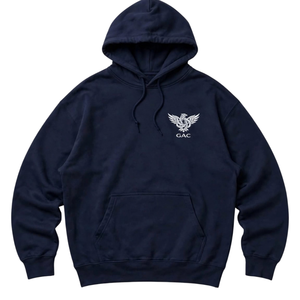 Sweat à capuche oversize en molleton 100 % coton pour homme avec cordon de serrage, poche kangourou, broderie frontale, manches longues, style décontracté streetwear - Product Image 1