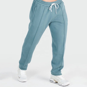 Midweight Polyester/Cotton Casual Mid Waist <b>Slim</b> Fit Men's <b>Joggers</b> Custom Breathable Quick Dry High Quality Trousers - Product Image 2