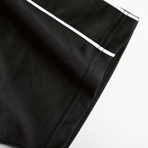 Traje informal de dos piezas para deportes de verano, camiseta informal de manga corta con estampado de carreras y pantalones con cordón, conjunto de pantalones - Product Image 6