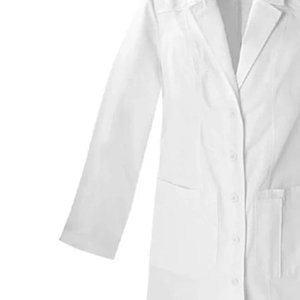 Uniforme Médico de Invierno, Bata Blanca con Detección de Agujas, Material de Algodón y Poliéster para Trabajadores de Hospitales y Laboratorios, Unisex - Product Image 2