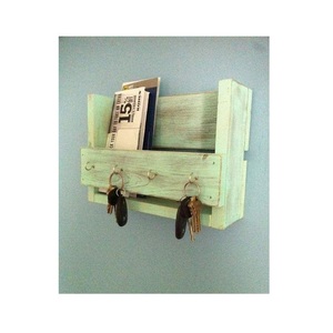 Porte-clés en bois raffiné, élément de rangement décoratif conçu pour une organisation pratique de la maison avec une beauté intemporelle - Product Image 6