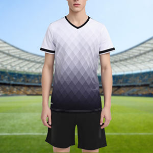 Uniformes de Fútbol Sublimados para Hombre de Alta Calidad, Diseño Personalizado, Ropa Deportiva de Poliéster Moderna para Adultos, OEM Personalizado - Product Image 6