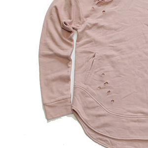 เสื้อฮู้ดดี้สไตล์วินเทจสำหรับผู้ชาย ลุคสตรีทแวร์แบบทำสีซีด ดีไซน์ดิสเทรส ทรงลำลอง - Product Image 3