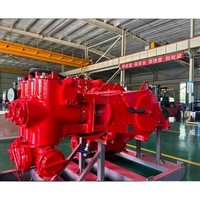 Pompe à piston de cimentation Tiger Rig Triplex HT400 haute pression 220V avec ensemble d'extrémité de fluide pour réservoir sous pression