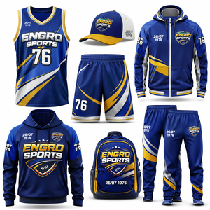 Conjunto de Uniforme de Baloncesto, Equipación de Baloncesto, Uniforme Personalizado para Equipo de Baloncesto, Uniforme Completo Sublimado - Product Image 1