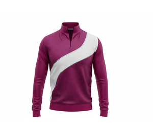 Wholesale Sublimation Quarter Zip <b>Jacket</b> Manufacturer <b>Men</b> Women Youth Sportswear Quick Dry Team <b>Pullover</b> - Product Image 3
