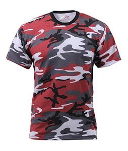 T-shirt camouflage forestier personnalisé pour homme, en coton, style streetwear décontracté, manches courtes - Product Image 6