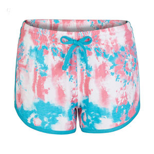 Short de bain décontracté pour femme, séchage rapide, taille élastique, couleur unie, idéal pour l'été et la plage - Product Image 4