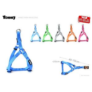 Harnais pour chien Yommy en nylon, couleur unie, réglable 55-85 cm - Product Image 2