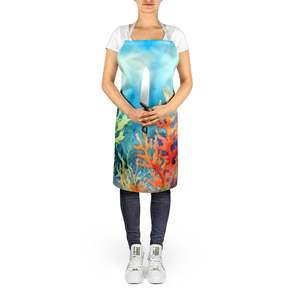 Large Multicolor Seaweed <b>Apron</b> for Cooking Baking Crafts Gardening-Unisex <b>Kitchen</b> Server for Adults Men and <b>Women</b> - Product Image 5
