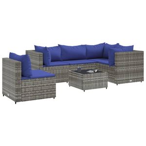 Ensemble de salon de jardin gris pour collection de meubles d'extérieur - Product Image 2