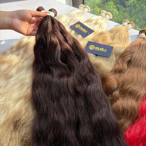 ผมต่อแบบเส้นตรง Rusa Hair เวียดนามแท้ เกรดเวอร์จิ้น เนื้อนุ่มลื่น ปลายผมเต็มเส้น แบบเส้นเดียว น้ำหนัก 200 กรัม มีทุกสี - Product Image 4