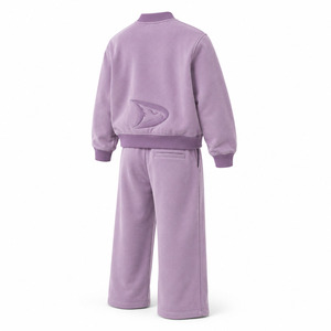 Custom 400 GSM Heavyweight Fleece Sweatsuit Unisex 100% Cotton Hoodie & Sweatpants Set Premium OEM Tracksuit Manufacturer - Product Image 5
