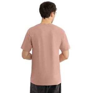 T-shirt tubulaire idéal pour homme, col rond, coton léger, vêtements décontractés basiques, collection été - Product Image 2