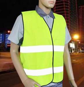 Veste de sécurité réfléchissante fluorescente de haute qualité NESTA SPORTS, vêtements de travail haute visibilité pour la construction et la sécurité en extérieur - Product Image 1