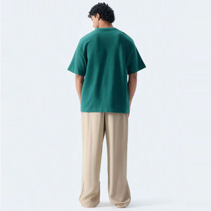 Streetwear léger 200 g/m² 100 % coton, vente en gros à prix d'usine, design de panneaux personnalisé, respirant, séchage rapide, style urbain - Product Image 2