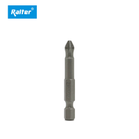 RALTER Taiwan Kualitas Unggulan Mata Obeng Torsi Anti-Selip 50mm PH2 Kelas DIY OEM ODM Tipe Kepala Phillips