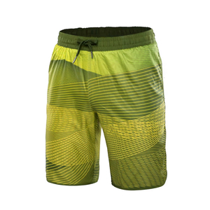 Shorts de bain pour homme avec logo personnalisé, dégradé de couleurs, extensibles dans 4 directions, séchage rapide, résistants à l'eau, avec cordon de serrage - Product Image 6