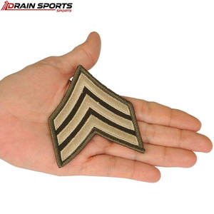 Écussons de grade uniforme brodés de haute qualité en stock – Écussons de grade uniforme brodés - Product Image 5