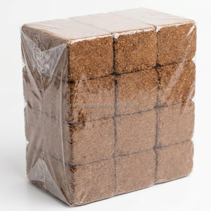 Wholesale 100% Coco Peat Natural Coconut Peat <b>Coir</b> Fiber <b>Block</b> Coconut Peat Home Decoration and Hydroponic Tower - Product Image 3