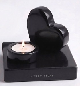 Handcrafted Marble Heart Tealight <b>Candle</b> Holder <b>Memorial</b> Craft Decorative Stone Votive for Home Decor Wedding Gift Wholesale - Product Image 2