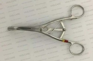 Pinzas Nasales Weil, Curvadas, 7-1/8'', para Cirugía Nasal y Sinusal, Instrumento Quirúrgico para Cirujanos ORL, de Vaslcare - Product Image 3