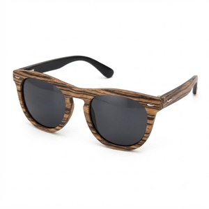 Trending <b>Round</b> Wooden <b>Sunglasses</b> Wholesale Eco-Friendly Customized Logo Handcrafted Vintage Wood Grain Eyeglasses Frame Men Sale - Product Image 2
