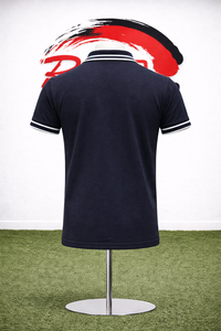 Polo à manches longues pour homme de haute qualité – Polo décontracté en tissu gaufré respirant pour l'automne et l'hiver - Product Image 5