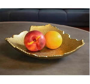 Eco Friendly Classic Antique Brass Serving Bowl For Home Decor Dining <b>Table</b> Centerpiece And Food Serving Utensil - Product Image 3