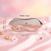 Raclette Gua Sha manuelle en acier inoxydable de qualité supérieure, durable, ergonomique, pour massage facial, soulagement du stress et réduction des gonflements.