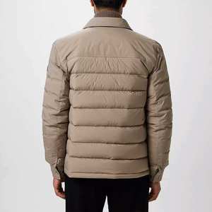 Fashionable Street Style Men Puffer Jacket Oversized Quilted <b>Bubble</b> <b>Coat</b> Warm Winter Outdoor Casual Full Zip Waterproof Jackets - Product Image 5