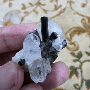 Espécimen Combinado de Turmalina, Cuarzo y Pirita con Otros Tipos de Cristales y Otros Usos, Procedente de Pakistán - Product Image 3