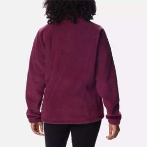 Fournisseur OEM – Nouvelle veste polaire décontractée respirante pour femme, entièrement zippée, avec empiècements en sherpa, à capuche, pour l'hiver et les activités sportives - Product Image 3