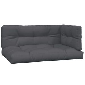 Juego de sofás de palets para patio de 5 piezas de madera maciza de acacia con cojines, muebles duraderos y elegantes - Product Image 5