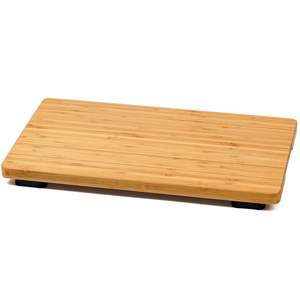 Wood Kitchen Chopping <b>Block</b> Display Platform Easy to Clean Rectangle <b>Shape</b> - Product Image 3