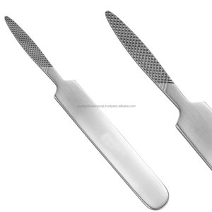 Raspador Óseo Ortopédico Manual de Acero Inoxidable, Instrumento Quirúrgico con Certificación CE, Reutilizable para Suavizar la Superficie Ósea - Product Image 1