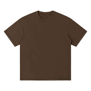 T-shirt décontracté pour homme en coton doux à manches courtes et col rond, confortable pour tous les jours, tendance estivale - Product Image 1
