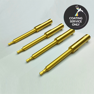 Servicio de Recubrimiento Duro de Nitruro de Titanio TiN PVD Premium para Herramientas Personalizadas, Protección de Superficies de Alta Resistencia al Desgaste - Product Image 1