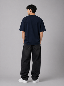 Camiseta Casual Premium de Algodón Tejido de 290 GSM, Gruesa, Transpirable, Antiarrugas, con Estampado Personalizado Delantero y Trasero - Product Image 4