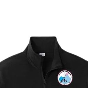Sweat-shirt à col zippé léger noir pour homme Jack and Jill, décontracté, athlétique, respirant, pour un usage quotidien - Product Image 2