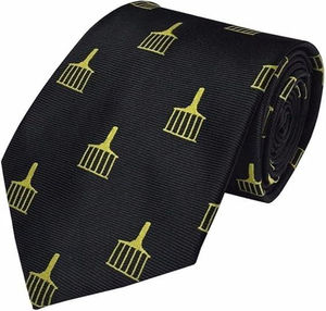 Corbata de lazos de seda con diseño personalizado, ecológica, informal, de trabajo a máquina, para Capítulo del Arco Real, Regalia Masónica, Precio Bajo - Product Image 5