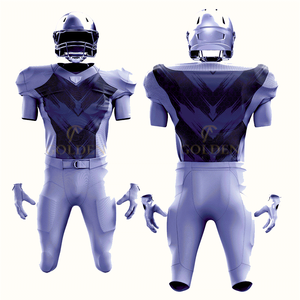 Uniforme de football américain sur mesure de qualité supérieure, meilleur tissu en polyester, uniforme de football américain pour hommes - Product Image 1