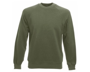Custom Raglan Crewneck Sweatshirt Black <b>Pullover</b> Blank Plain <b>Men</b> Women Unisex Cotton Fleece Streetwear Classic Fit OEM Bulk - Product Image 5