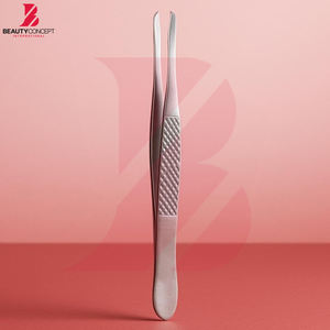 Pinzas para Cejas de Acero Inoxidable con Punta Inclinada, Producto de Moda, Más Vendidas, Personalizables, Equipos para Salón de Belleza - Product Image 5