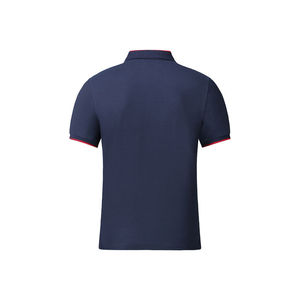 Camiseta Deportiva para Hombre, Personalizada con Estampado, Cuello con Ribete en Contraste, Manga Corta, Secado Rápido, Transpirable, Informal, para Verano, Golf, Tenis - Product Image 4