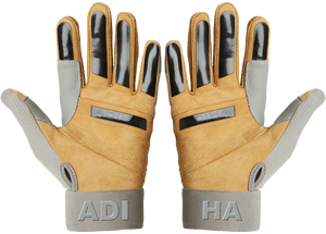 Breathable Comfortable Customized OEM ODM Service Small MOQ Premium Design Adult <b>Baseball</b> Softball Leather Durable Batting Glove - Product Image 4