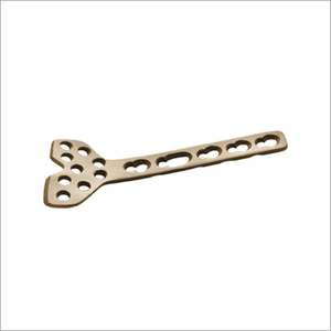 Plaque en Y orthopédique pour humérus distal en acier inoxydable et titane, certifiée CE, pour instrument chirurgical de fracture supracondylienne - Product Image 2