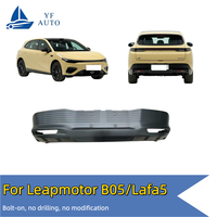 Cover Bumper Depan Belakang Atas Bawah Tanpa Cat untuk Mobil Listrik Leapmotor Lafa5, Cangkang Bumper Eksterior, Suku Cadang Eksterior