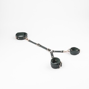 High Quality Genuine Leather Restraints 11Pcs Kit Custom OEM <b>Bondage</b> Pack Adult Exotic Products RTTS-0031 - Product Image 3