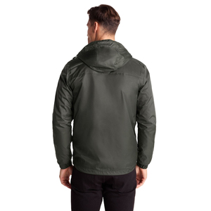 Mens Hooded <b>Windbreaker</b> Jacket Windproof Water Resistant Lightweight Outdoor Hiking Running <b>Camping</b> Travel Streetwear Zip Front - Product Image 2